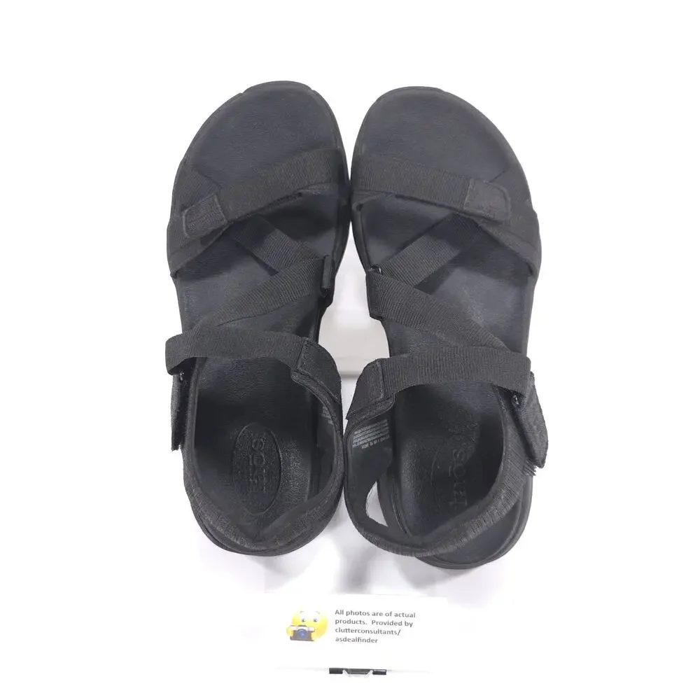 Taos Super Z Outdoor Adjustable Sandal Mens Size 10 SPZ-14131 Black